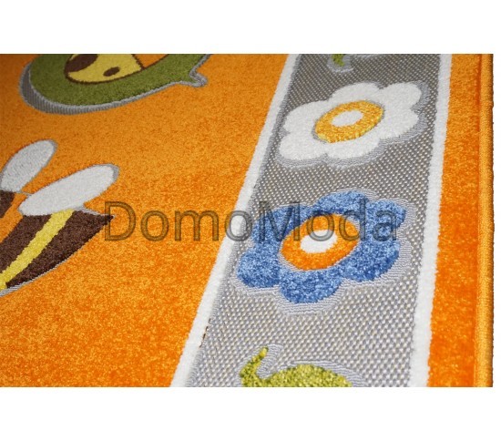 Детский ковер КИНДЕР МИКС 50850 orange - высокое качество по лучшей цене в Украине изображение 3.